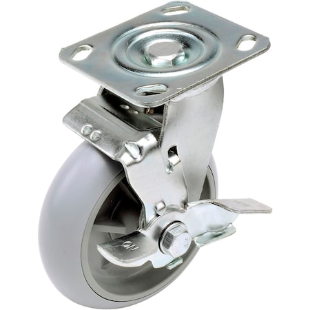 Global Industrial Replacement 6 Swivel Caster for Hotel Cart Model 603575 RP9037